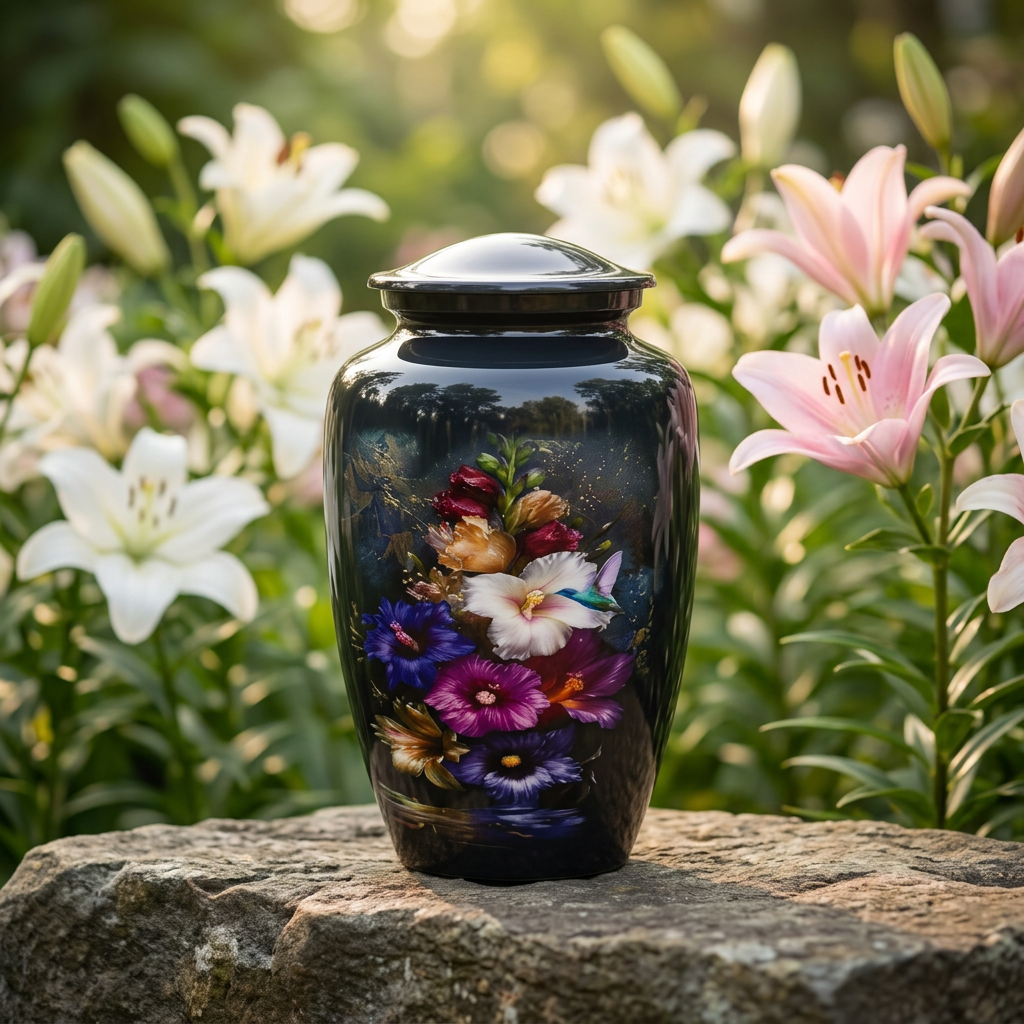 Lily Cremation Urn