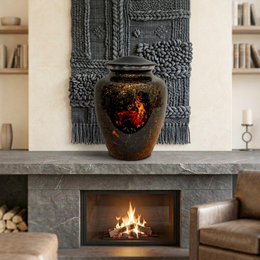 Eternal Flame Cremation Urn